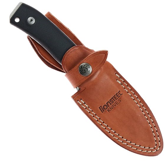 Нож туристический Lionsteel M4 black (M4 G10), Цвет : Чёрный, изображение 3