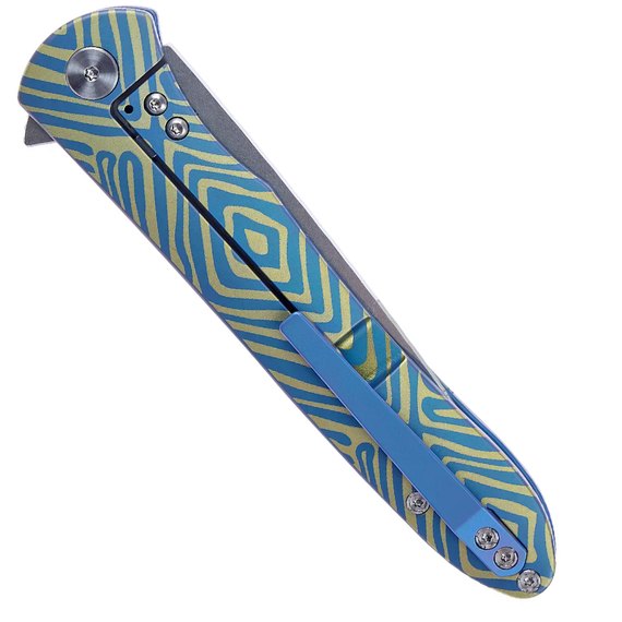 Карманный нож Artisan Shark Titanium Blue (1707G-BU03), Цвет : Голубой, изображение 3