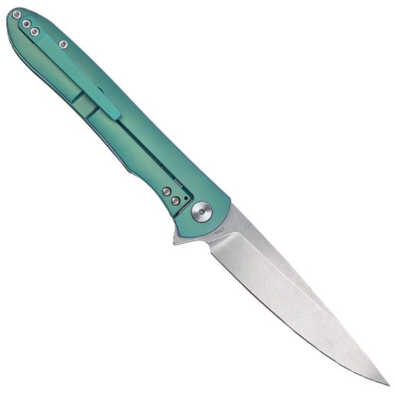 Карманный нож Artisan Shark Titanium Mint Green (1707G-GN), Цвет : Зелёный, изображение 2
