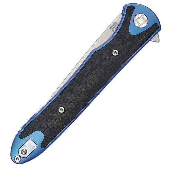 Кишеньковий ніж Artisan Shark Titanium Violet-blue (1707G-BU), зображення 3