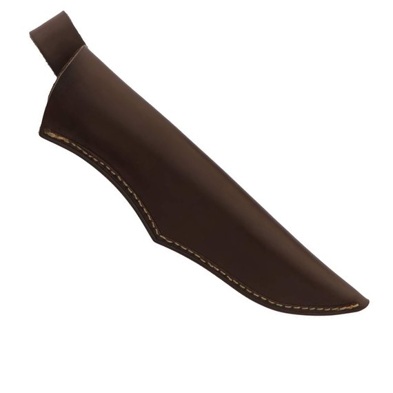Нож охотничий Za-Pas EC95 (American walnut, leather) EC95-W-AW, Цвет : Коричневый, Материал рукояти: Дерево горіх, изображение 2