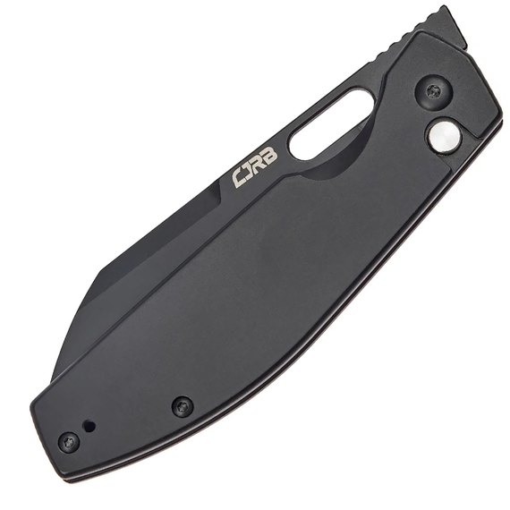Кишеньковий ніж CJRB Ekko BB black (J1929B-BST), Покриття клинка: Black PVD, Колір: Чорний, Матеріал рукояті: Нержавіюча сталь, зображення 3