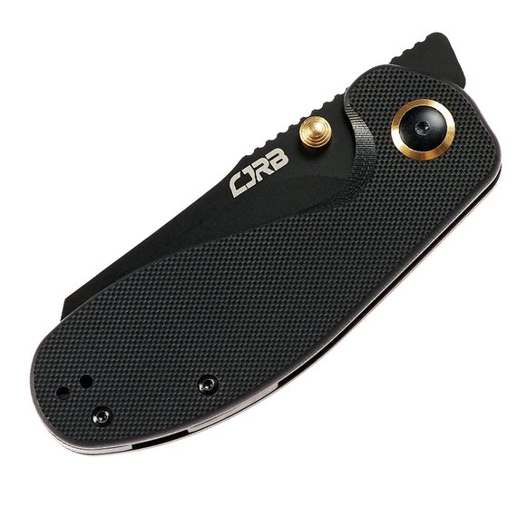 Маленький складний ніж CJRB Maileah L Black Blade, AR-RPM9 Steel, G10 black (J1918L-BBK), Колір: Чорний, зображення 3