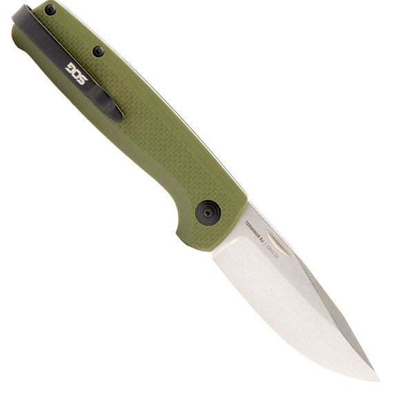 Нож туристический SOG Terminus, OD Green (TM1004-BX), изображение 2