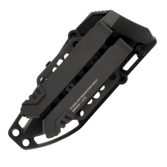 Нож туристический SOG Trident FX Blackout/Straight Edge (17-12-01-57), Цвет : Black, Тип режущей кромки: Гладкое лезвие, изображение 5