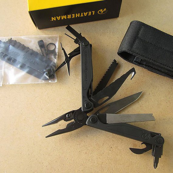 Мультитул Leatherman Charge Plus black 832601, Цвет: Black, изображение 7