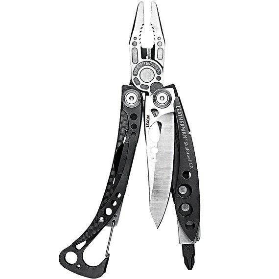 Мультитул Leatherman Skeletool 831036, Колір: Stainless Steel & Black Oxide