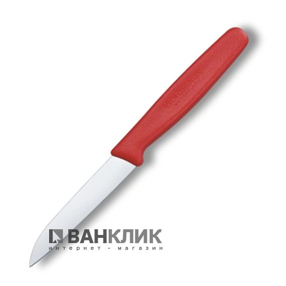 Нож кухонный Victorinox, красный нейлон 5.0401