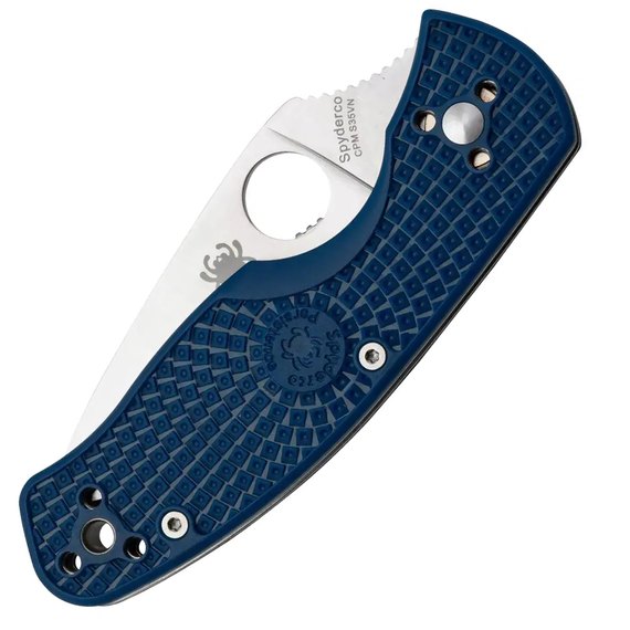 Карманный нож Spyderco Persistence Lightweight CPM S35VN Serrated (C136SBL), изображение 4