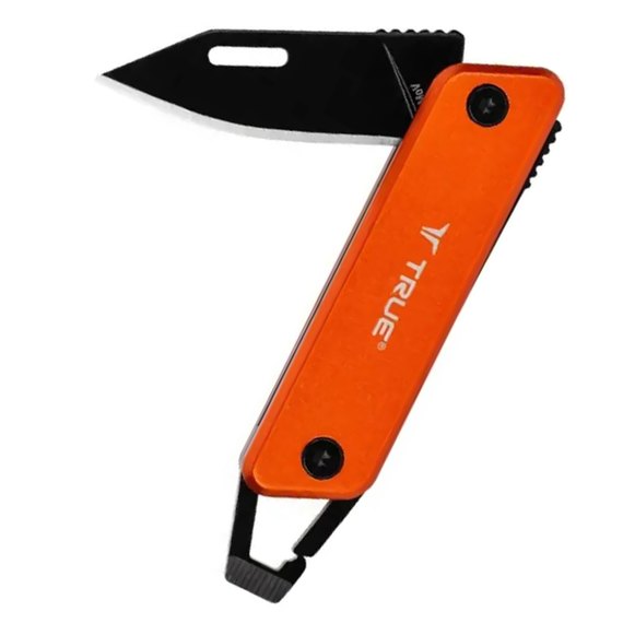 Ніж туристичний True Utility Modern Keychain Knife, Orange/Natralock (TR TU7061N), Колір: Помаранчевий, зображення 2