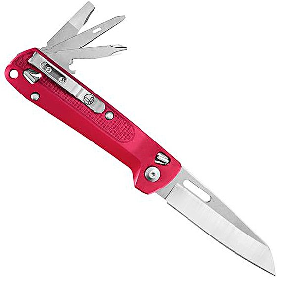 Мультитул Leatherman Free K2 crimson 832890, Цвет: Crimson