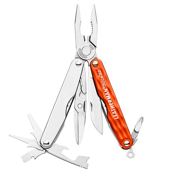 Мультитул Leatherman Juice S2- CINNABAR ORANGE 831941, Цвет: Cinnabar Orange
