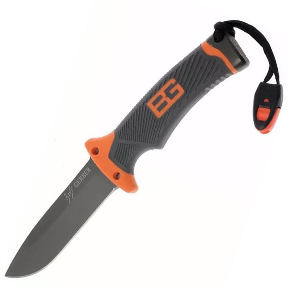 Нож для выживания Gerber Bear Grylis Ultimate SC-822 (Replica) , Тип режущей кромки: Гладкое лезвие