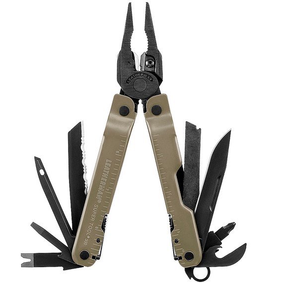 Мультитул Leatherman Super Tool 300 M BLACK/COYOTE 832762, Цвет: Black/Coyote