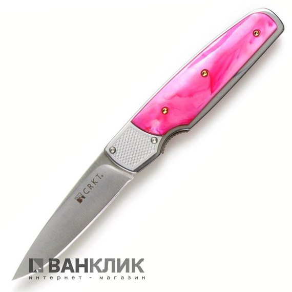 Нож CRKT Fulcrum pink 7403P