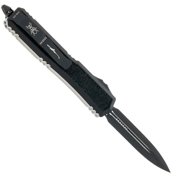 Кишеньковий ніж Microtech Makora Double Edge BB Tactical Signature Series (206-1TS), зображення 2