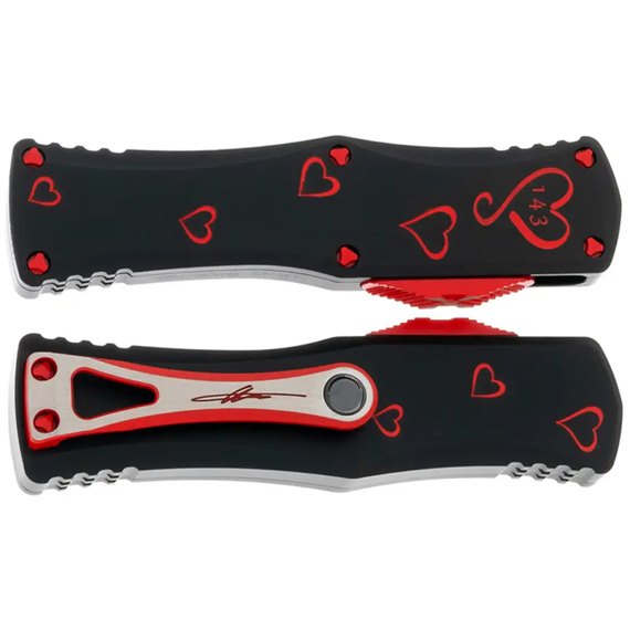 Набор карманных ножей Microtech Hera Double Edge BB Twin Flames (702-1SETTFS), изображение 2
