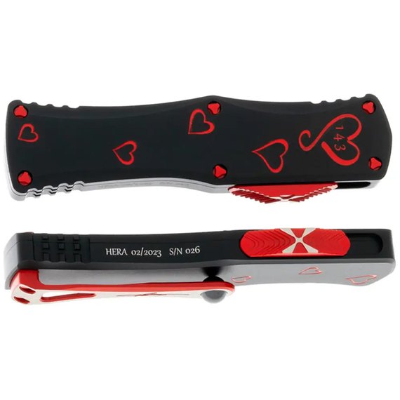 Набор карманных ножей Microtech Hera Double Edge BB Twin Flames (702-1SETTFS), изображение 3