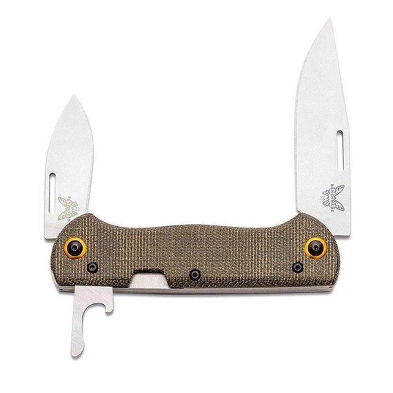 Багатофункціональний ніж Benchmade Weekender олива 317-1
