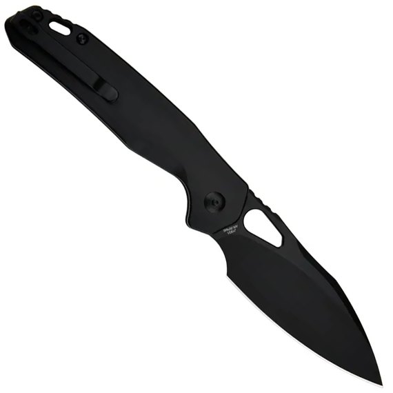 Кишеньковий ніж  CJRB Frack BB (J1931-BST), Покриття клинка: Black, Колір: Black, зображення 2