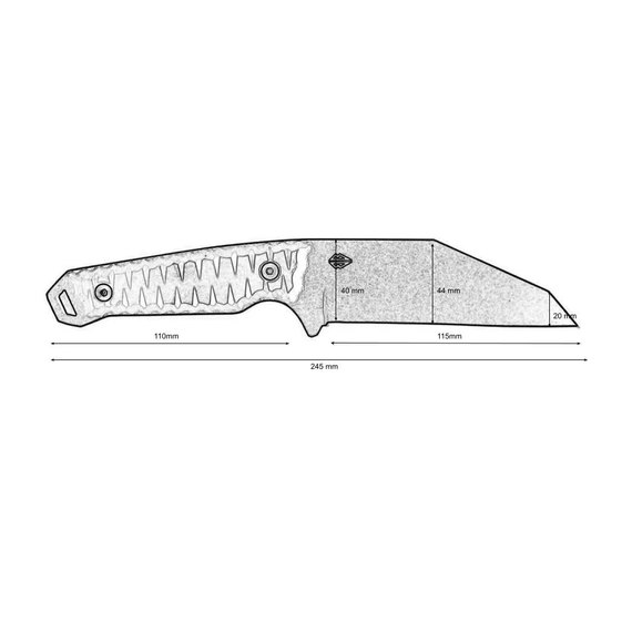 Ніж для самооборони Blade Brothers Knives Кіберсакс, зображення 7