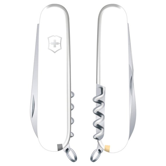 Многофункциональный нож Victorinox Waiter белый 0.3303.7, Цвет : White, изображение 3