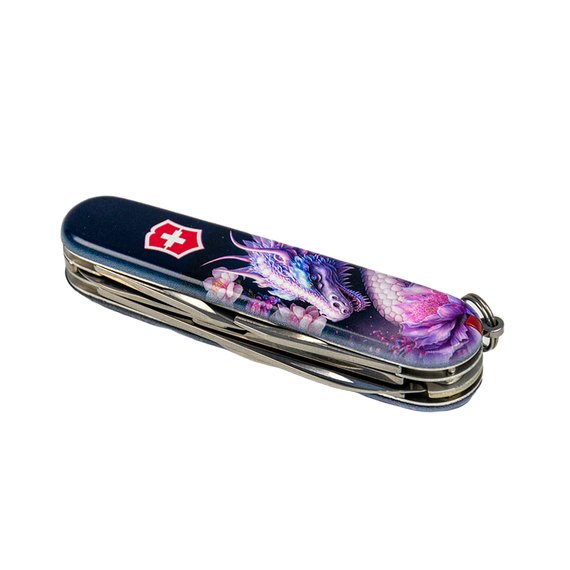 Многофункциональный нож Victorinox Climber Zodiac Волшебный дракон 1.3703.3_Z3280p, Принт: Волшебный дракон, изображение 3