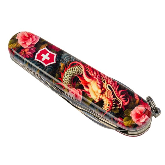 Багатофункціональний ніж Victorinox Spartan Zodiac Китайський зелений дракон 1.3603_Z3300p, Принт: Китайський зелений дракон, зображення 6
