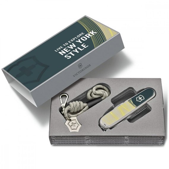 Багатофункціональний ніж Victorinox Companion New York Style 1.3909.E223, Колір: Сірий, зображення 4