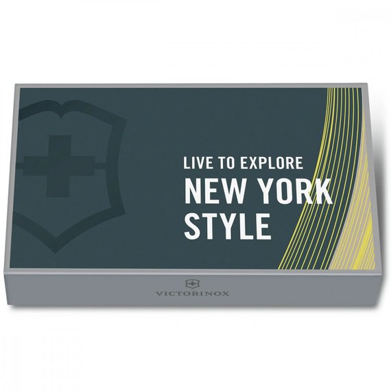 Багатофункціональний ніж Victorinox Companion New York Style 1.3909.E223, Колір: Сірий, зображення 5