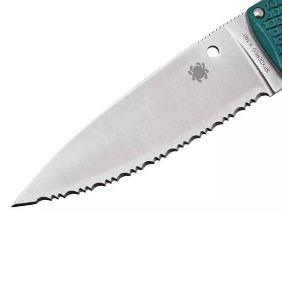 Ніж туристичний Spyderco Enuff 2 Serrated (FB31SBL2K390), зображення 4