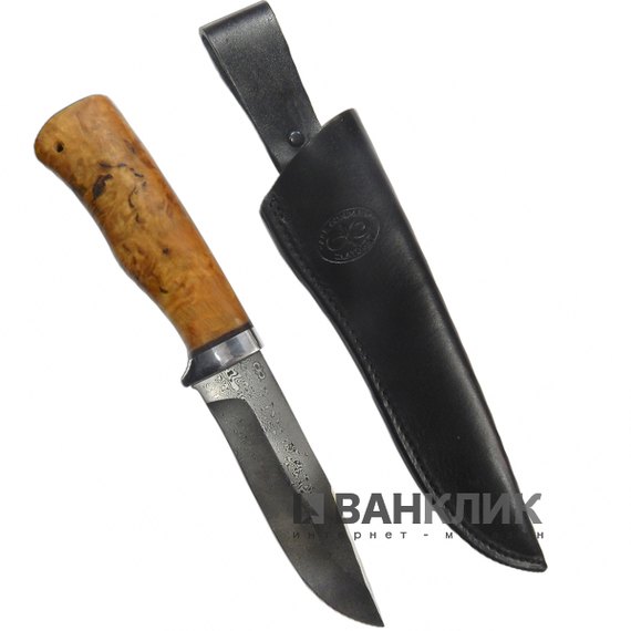 Нож АиР Турист карельская береза ZD-0803