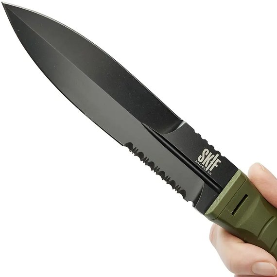 Ніж армійський (військовий) Skif Knives Neptune BSW Olive (FBL-001BSWOL), зображення 3