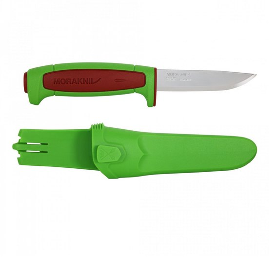 Нож туристический Morakniv Basic 546 LE 2024 ivy green/dala red (14282), изображение 3