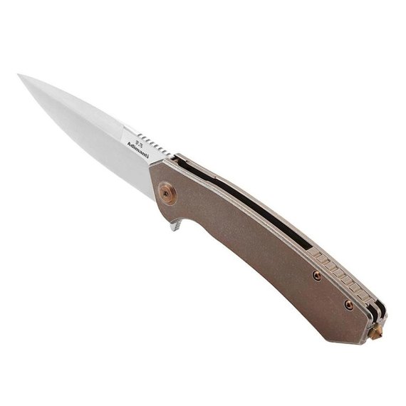 Нож туристический Adimanti by Ganzo титановый коричневый (Skimen-TBZ), Цвет : Brown, изображение 3