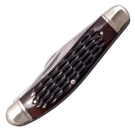 Многофункциональный нож Cold Steel Gentleman's Stockman, Jigged Bone (CS-FL-GSTKM-J), Цвет : Black, изображение 4