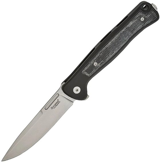 Карманный нож Lionsteel Skinny Aluminium SW Black (SK01A BS), Цвет : Black