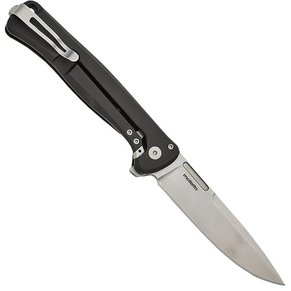 Карманный нож Lionsteel Skinny Aluminium SW Black (SK01A BS), Цвет : Black, изображение 2