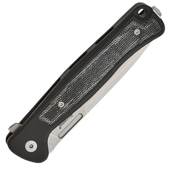 Карманный нож Lionsteel Skinny Aluminium SW Black (SK01A BS), Цвет : Black, изображение 3