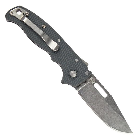 Карманный нож Demko AD20.5 Clip Point AUS10A Grey Grivory (205-10A-CPGRY), изображение 2