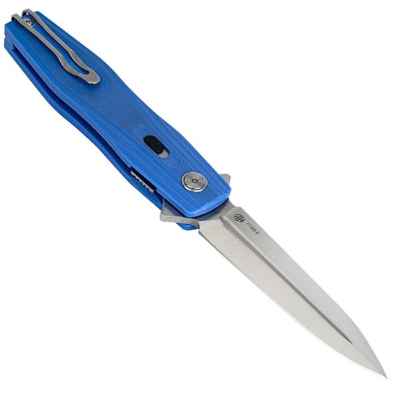Кишеньковий ніж Ruike P188-E, Покриття клинка: Satin, Колір: Blue, зображення 2