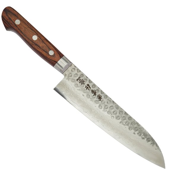 Кухонный нож Kanetsune Classic Damascus Santoku (KC-903), изображение 2