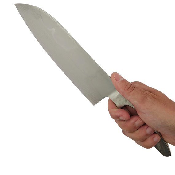 Кухонний ніж Kanetsune Sannoike Santoku (KC-193), зображення 3