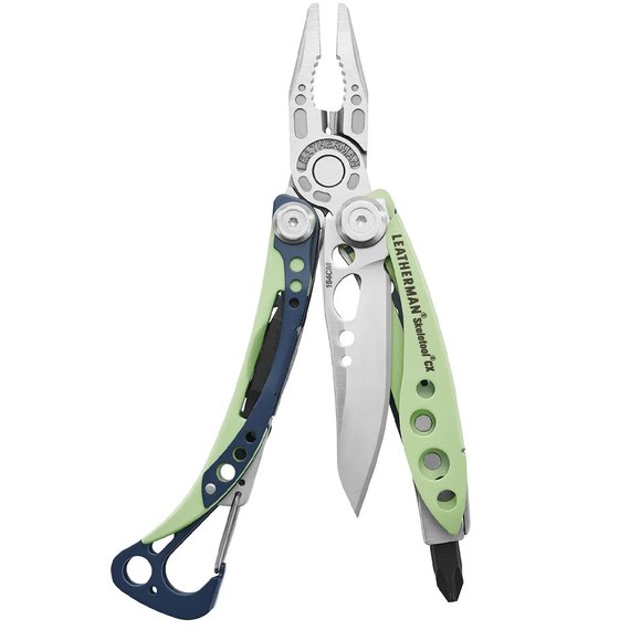 Мультитул Leatherman Skeletool CX 833123, Колір: Зелений