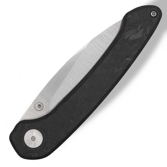 Нож сувенирный Ocaso Seaton Large Carbon Fiber Satin (42CLS), Покрытие клинка: Satin, Цвет : Black, изображение 2