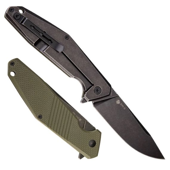Карманный нож Ruike D191-G, Цвет : Оливковый, изображение 2