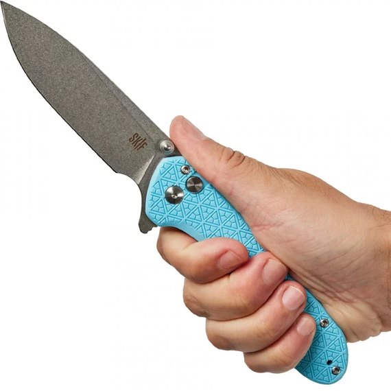 Кишеньковий ніж Skif Freestyler SW Blue (UL-003SWBL), Колір: Блакитний, зображення 5