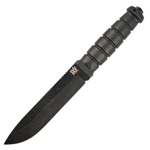 Нож тактический Skif Predator 2.0 BSW Black (FBL-002BSWB), Покрытие клинка: BSW (Black Stonewash), Цвет : Black