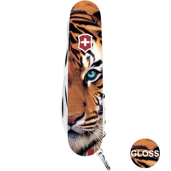 Багатофункціональний ніж Victorinox Climber Animal Тигр 1.3703.F1030pw, зображення 4