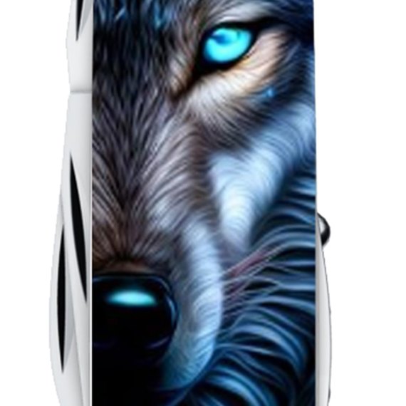 Багатофункціональний ніж Victorinox Huntsman Animal Вовк 1.3713.3.F1040pw, зображення 3
